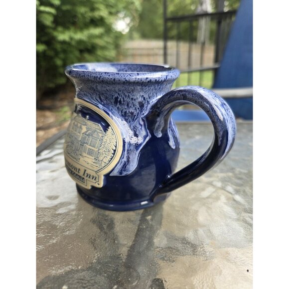 Deneen Pottery Claremont Inn & Winery Stratton Colorado Hand Thrown Coffee Mug - Picture 6 of 8